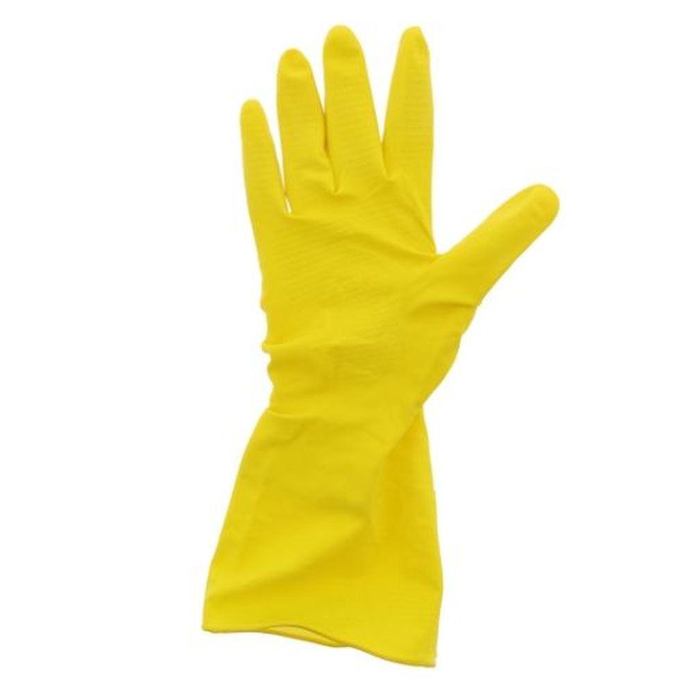Amercareroyal Extra Large Yellow Powder Free Neptune Latex Gloves, 120 Count