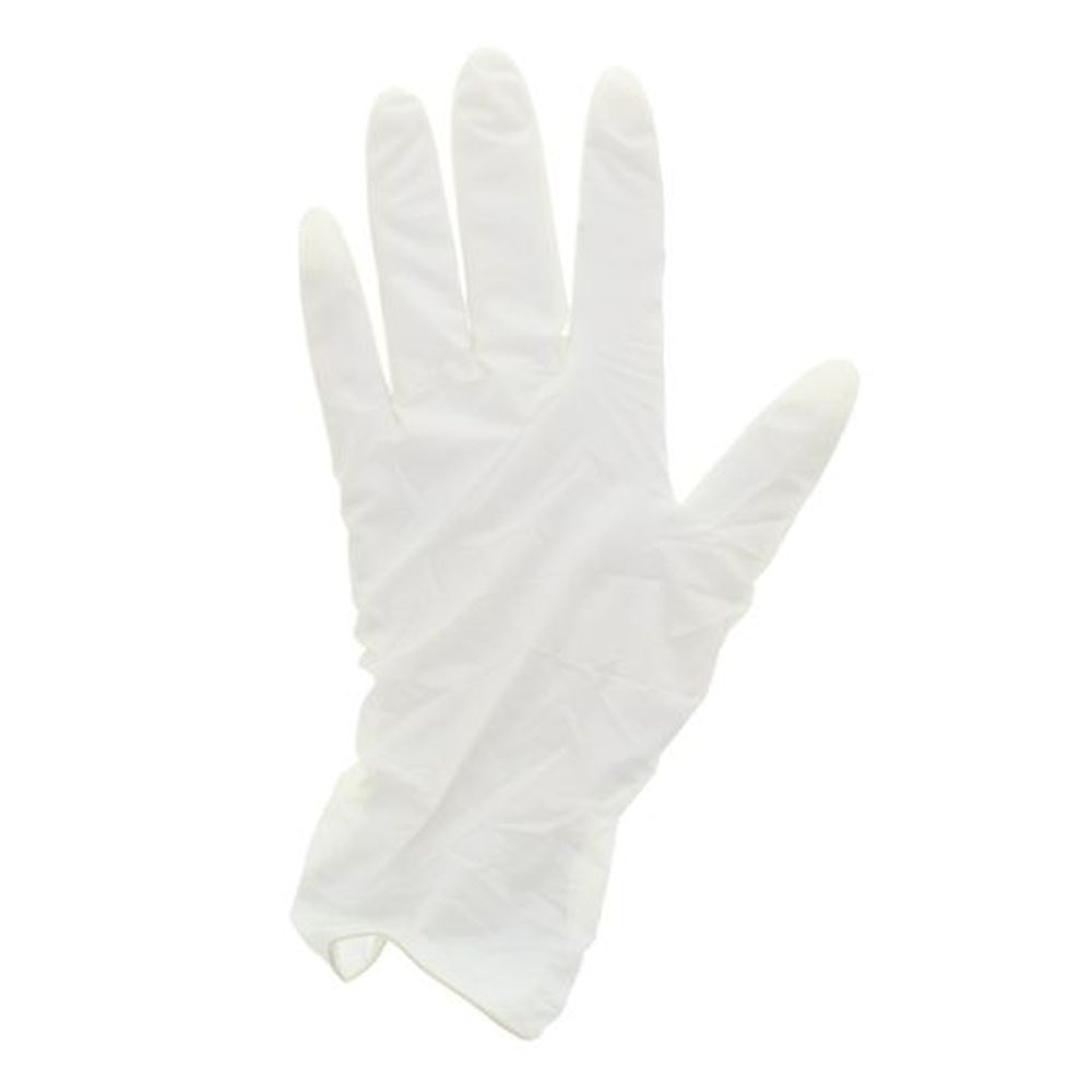 AmerCareRoyal Small Natural White Powdered Verge Latex Gloves, 1000 count