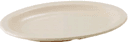 Winco Tan Melamine Narrow Rim Oval Platter, 9 3/4 x 6 3/4 inch -- 12 per case