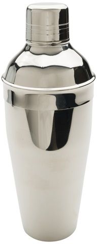 Winco Stainless Steel 3-piece Deluxe Bar Shaker Set, 28 Oz, 1 Set