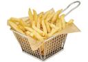 Winco Rectangular Mini Serving Fry Basket