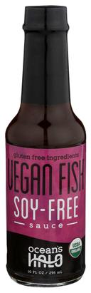 Oceans Halo Organic Soy Free Vegan Fish Sauce, 10 Fluid Ounce -- 12 per case