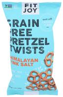 Fit Joy Himalayan Pink Salt Grain Free Pretzel, 5 Ounce -- 12 per case