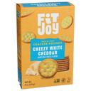 Fitjoy Grain Free Cheezy White Cheddar Cracker Rounds, 8 Ounce -- 8 per case