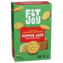 Fitjoy Grain Free Pepper Jack Cracker Rounds, 8 Ounce -- 8 per case