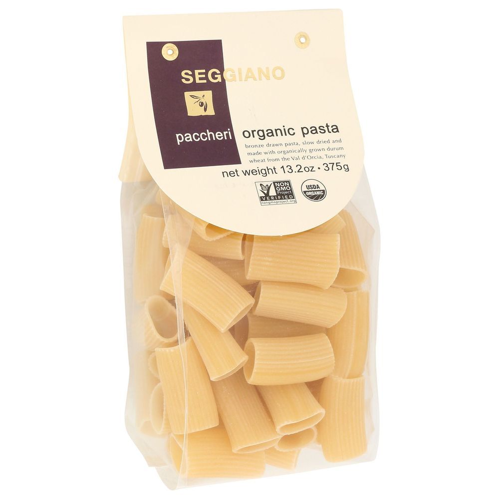 Seggiano Organic Paccheri Pasta, 13.2 Ounce -- 6 Per Case