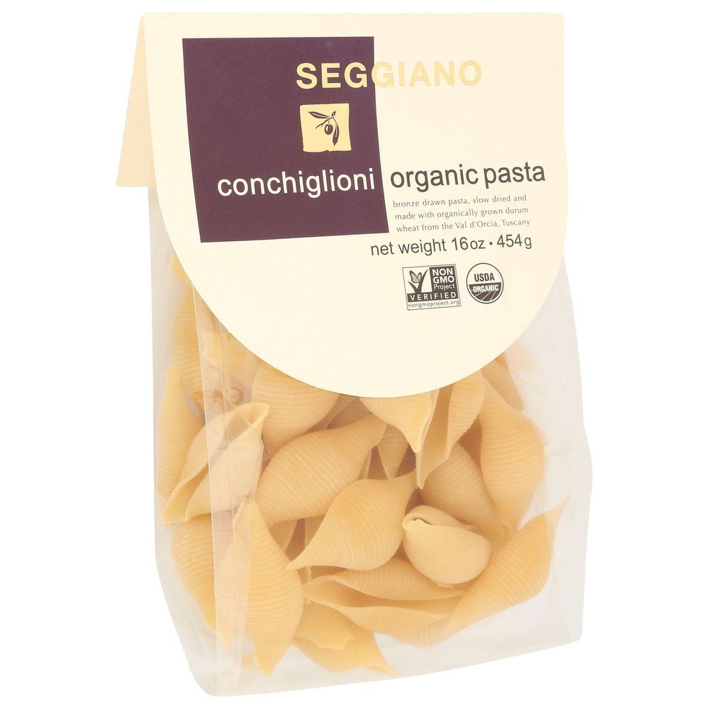 Seggiano Organic Conchiglioni Pasta, 16 Ounce -- 6 Per Case