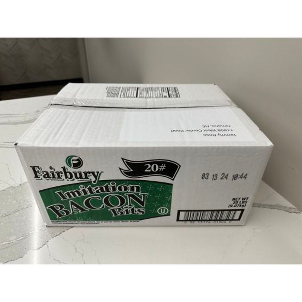 Fairbury Imitation Bacon Bits Salad Topping, 20 Pound