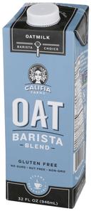 Califia Farms Dairy Free Barista Blend Oatmilk, 32 Ounce -- 6 per case