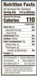 Califia Farms Original Oatmilk, 2.5 Gallon