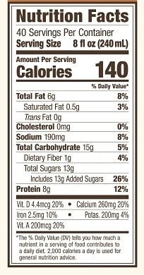 Califia Farms Chocolate Peamilk, 2.5 Gallon