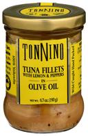 Tonnino Tuna Fillets with Lemon and Pepper in Olive Oil, 6.7 Ounce -- 6 per case