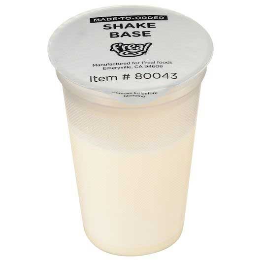 F'real Made To Order Shake Base, 9 Fluid Ounce -- 12 Per Case