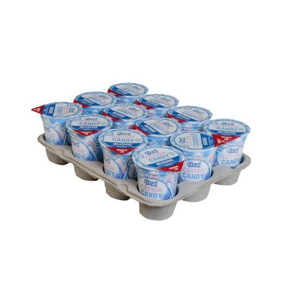 Freal Cotton Candy Milkshake, 8 Fluid Ounce -- 12 per case