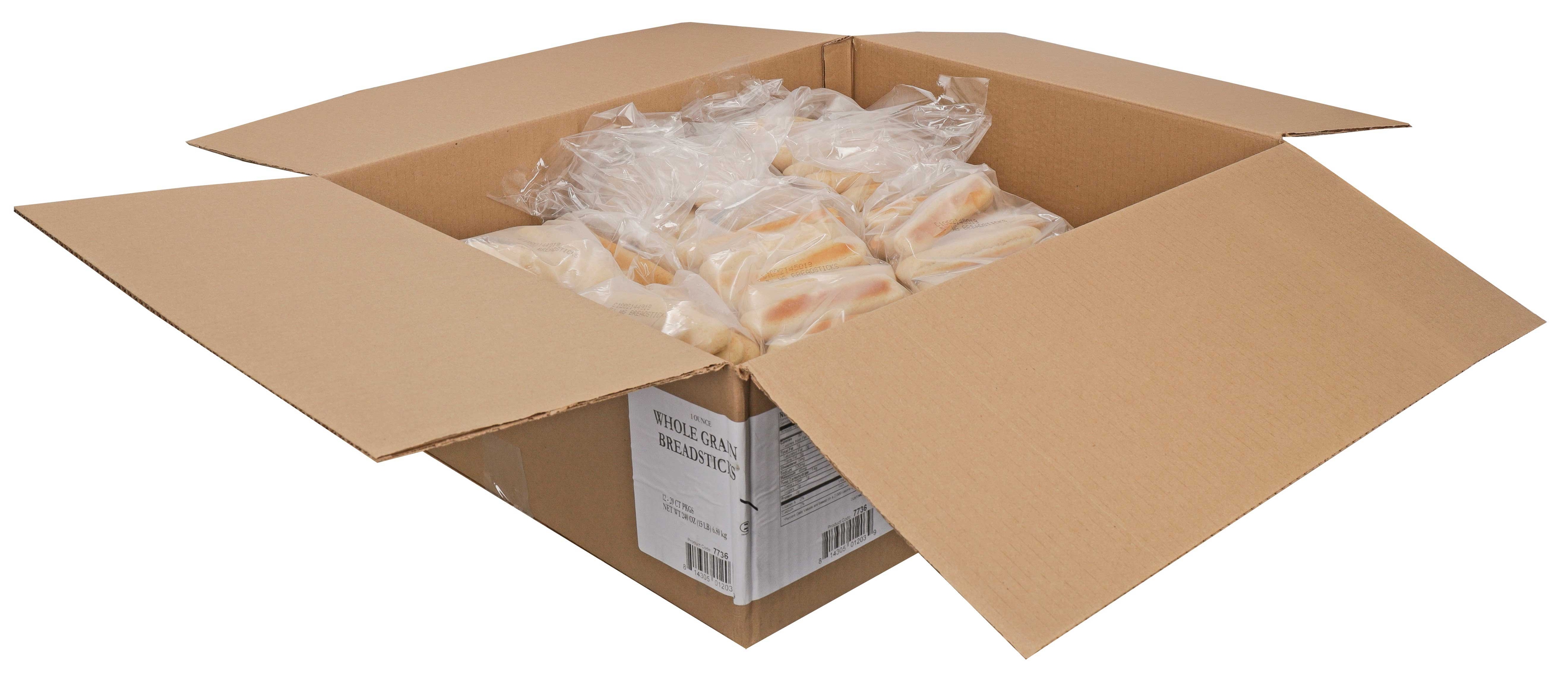 Aunt Millies Bakehouse Whole Grain Breadstick, 20 count per pack -- 12 per case