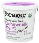 Forager Organic Unsweetened Vanilla Bean Drinkable Cashewmilk Yogurt, 24 Ounce -- 6 per case