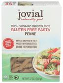 Jovial Organic Brown Rice Penne Rigate Pasta, 12 Ounce -- 12 per case.