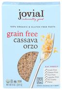 Jovial Organic Grain Free Cassava Orzo Pasta, 8 Ounce -- 12 per case