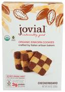Jovial Organic Checkboard Einkorn Cookie, 8.8 Ounce -- 12 per case.