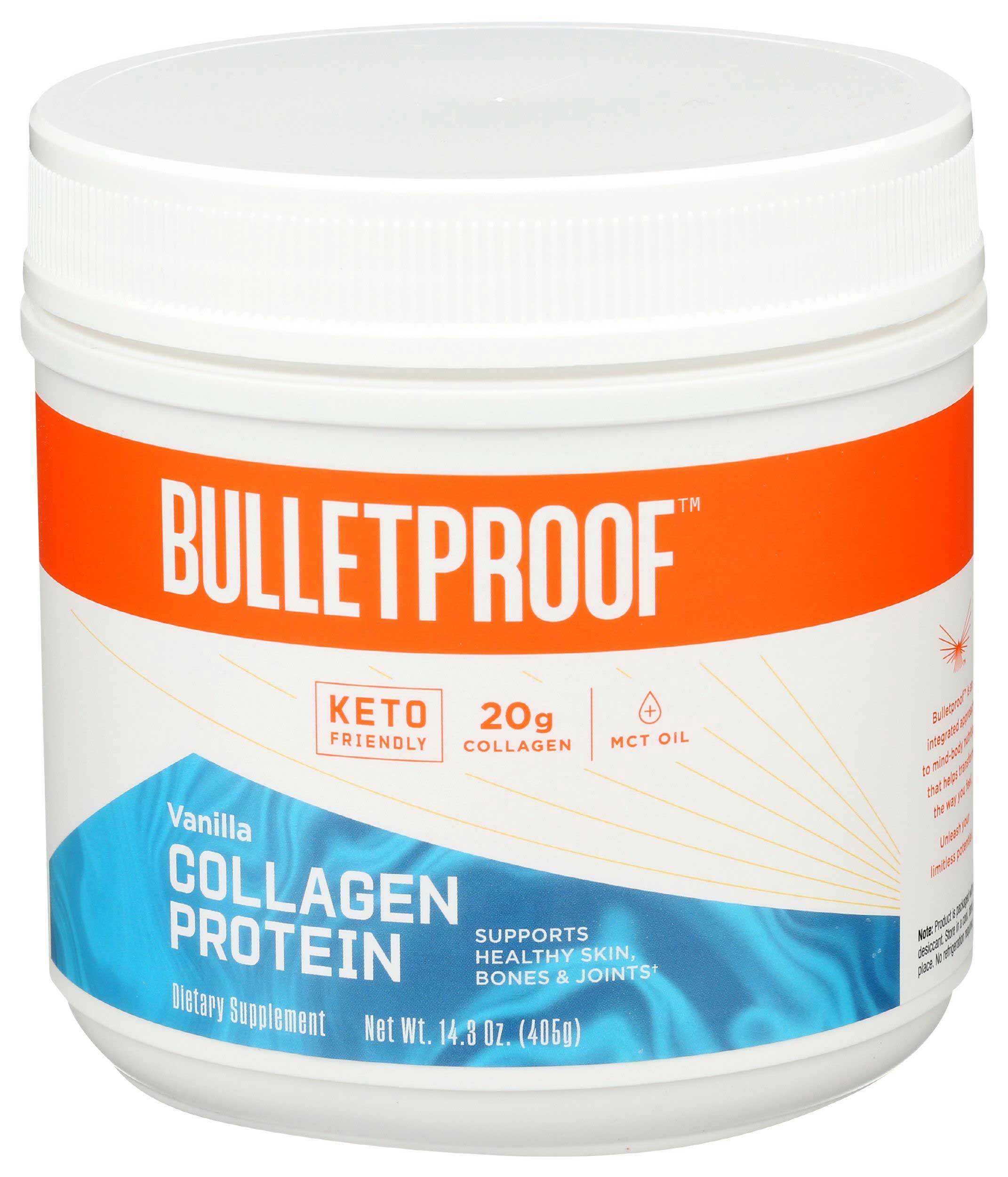 Bulletproof Vanilla Collagen Protein Powder, 14.3 Ounce