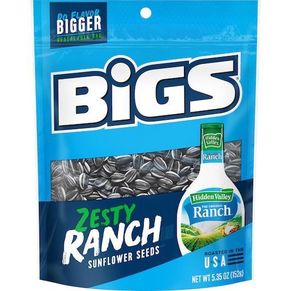 Bigs Sunflower Seed, Shipper, 72 Count