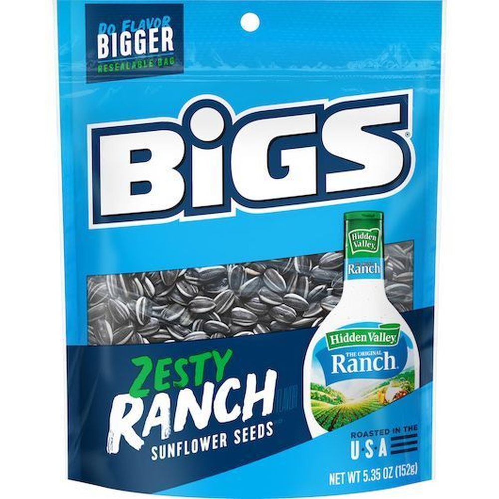 Bigs Sunflower Seed, Shipper, 72 Count