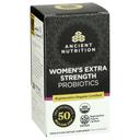 Ancient Nutrition Organic Womens Extra Strength Probiotics Capsules, 60 count -- 3 per case