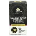 Ancient Nutrition Organic Womens Extra Strength Probiotics Capsules, 60 count -- 3 per case