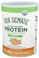 Four Sigmatic Organic Plant Based Peanut Butter Protein Dietary Supplement, 21.16 Ounce