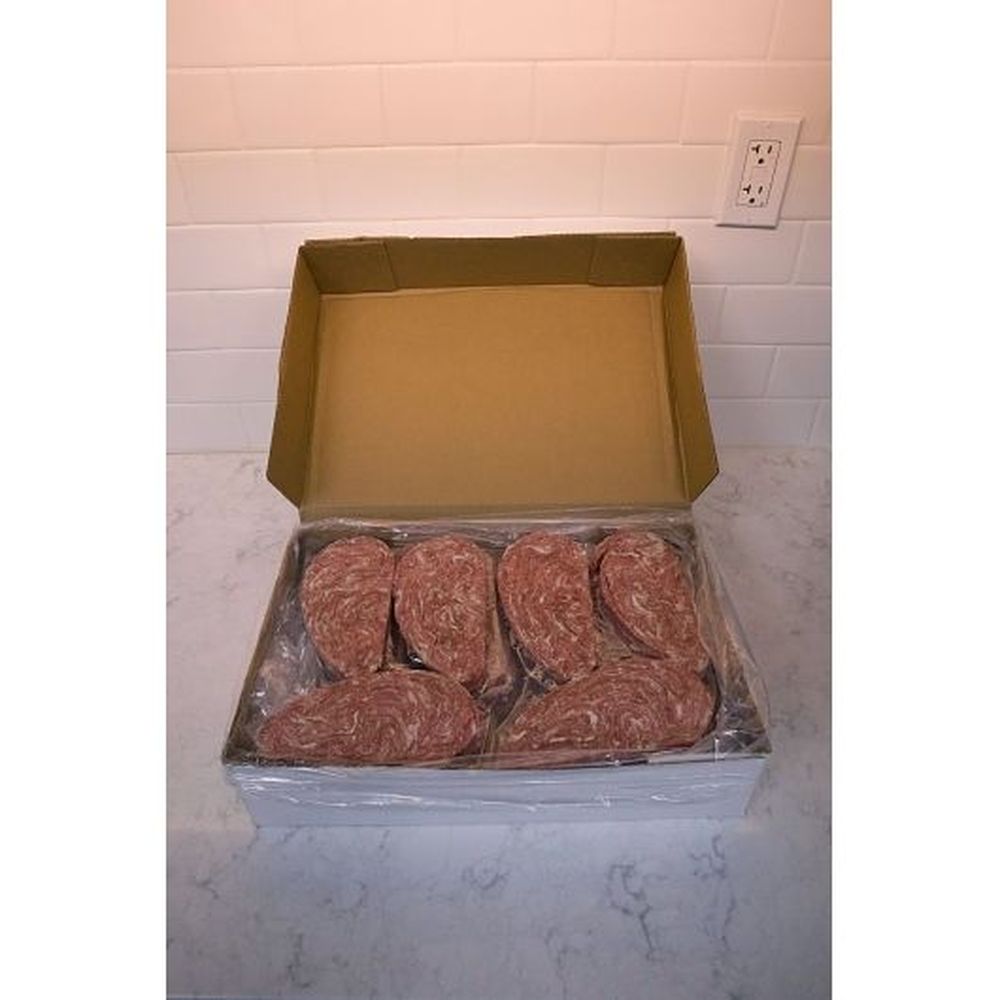 Garys Quicksteak Lightly Marinated Beef Philly Steak Puck, 5 Ounce - 32 per case