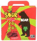 Bear Strawberry and Apple Real Fruit Yoyos, 3.5 Ounce -- 6 per case