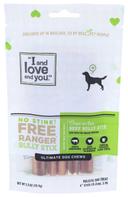 I and Love and You Free Ranger No Stink Dog Chew - 5 per pack -- 6 packs per case.