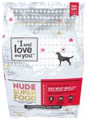 I and Love and You Kibble Red Meat Medley Nude Super Dog Food, 23 Pound