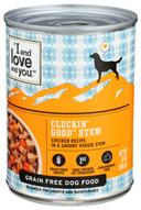 I and Love and You Cluckin Good Chicken Stew Canned Wet Dog Food, 13 Ounce -- 12 per case