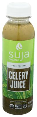 Suja Juice Organic Celery Cold Pressed Vegetable and Fruit Juice, 12 Fluid Ounce -- 6 per case