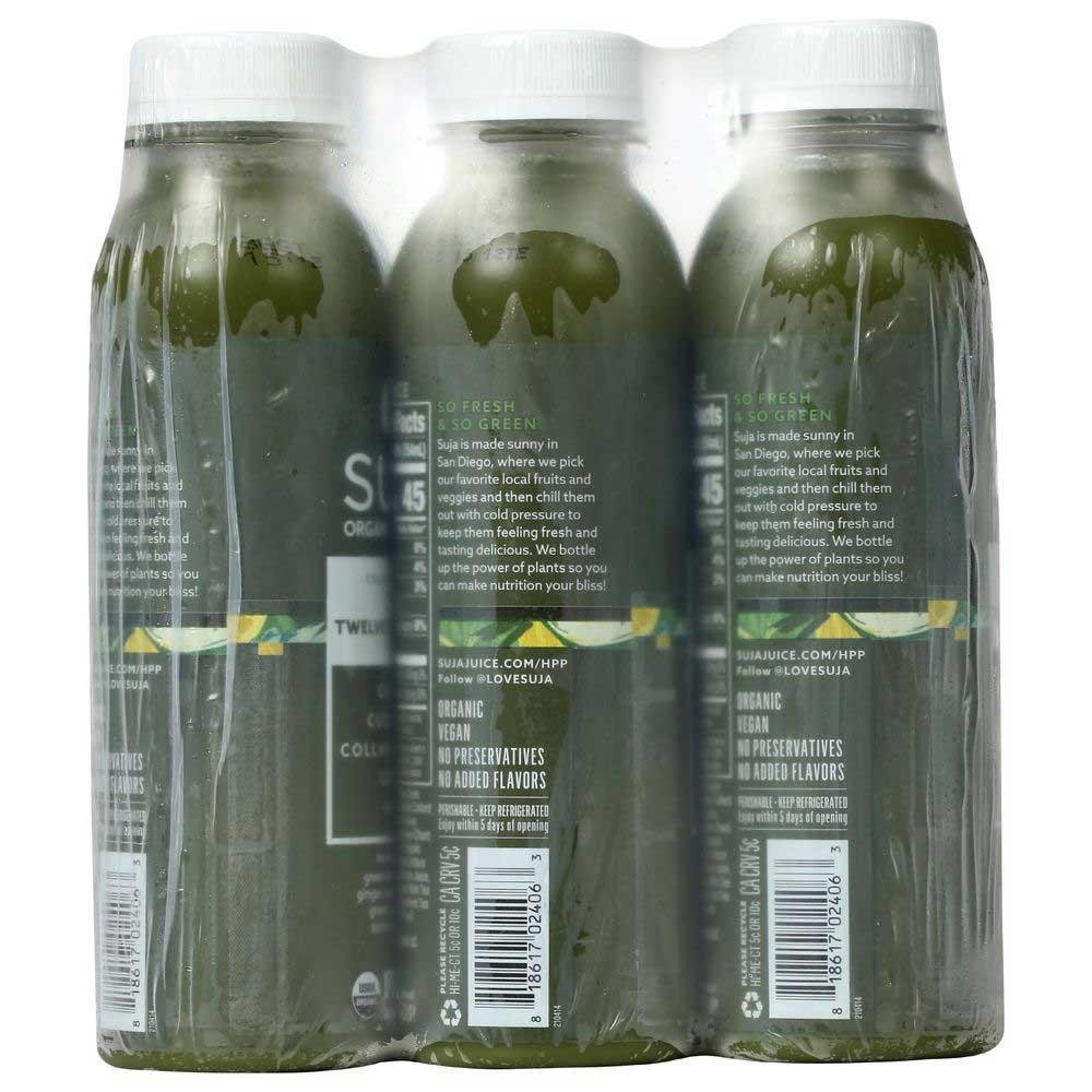 Suja Twelve Essentials Organic Green Juice Drink, 12 Fluid Ounce