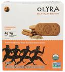 Olyra Organic Cinnamon Tahini Breakfast Biscuits, 5.3 Ounce -- 6 per case
