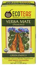 Eco Teas Organic Yerba Mate Tea -- 6 per case.