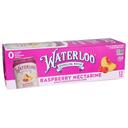 Waterloo 12 Fluid Ounce Raspberry Nectarine Sparkling Water, 12 count -- 2 per case
