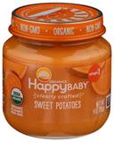 Happy Baby Organic Clearly Crafted Sweet Potato Stage 1 Baby Food, 4 Ounce Jar -- 6 per case