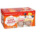 Happy Tot Organic Super Morning 4 Ounce Apples Cinnamon Yogurt Oats Chia and Bananas Yogurt Grain Blend Baby Food, 8 count