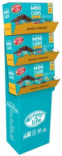 Enjoy Life Baking Mini Chocolate Chip Shipper Display, 10 Ounce -- 60 per case