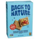 Back To Nature Cracked Black Pepper Harvest Whole Wheat Crackers, 7 Ounce -- 12 per case