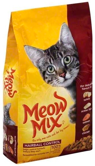 Meow Mix Hairball Control Cat Food, 3.15 Pound Bag -- 4 per case