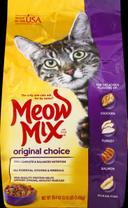 Meow Mix Original Cat Food, 3.15 Pound -- 4 per case.