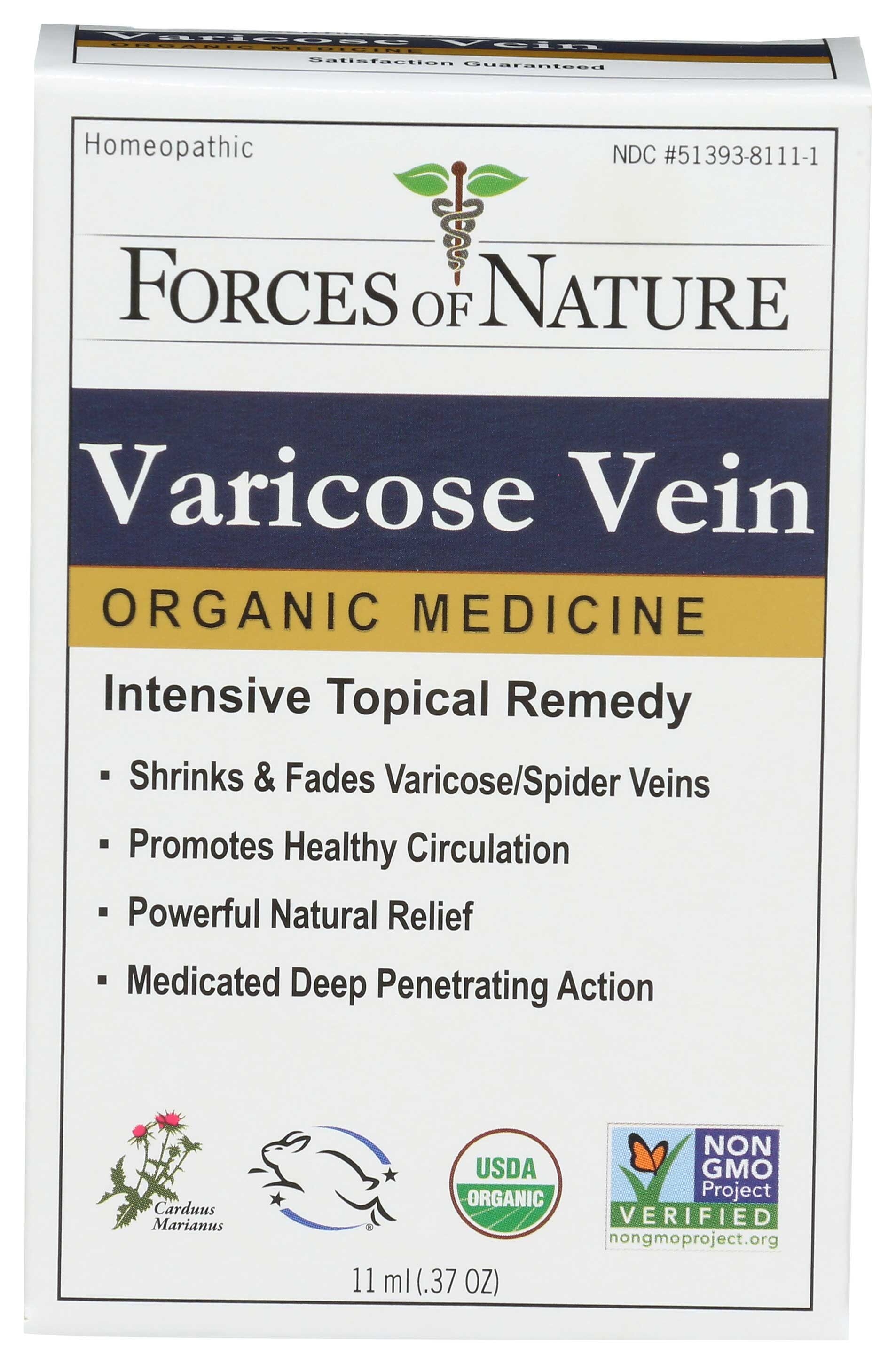 Force Of Nature Organic Varicose Vein Control, 11 Ml