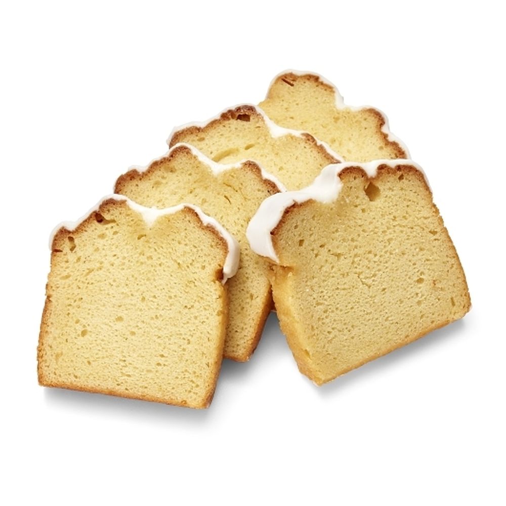 Sweet Sams Presliced Iced Lemon Pound Cake, 8 count -- 8 per case