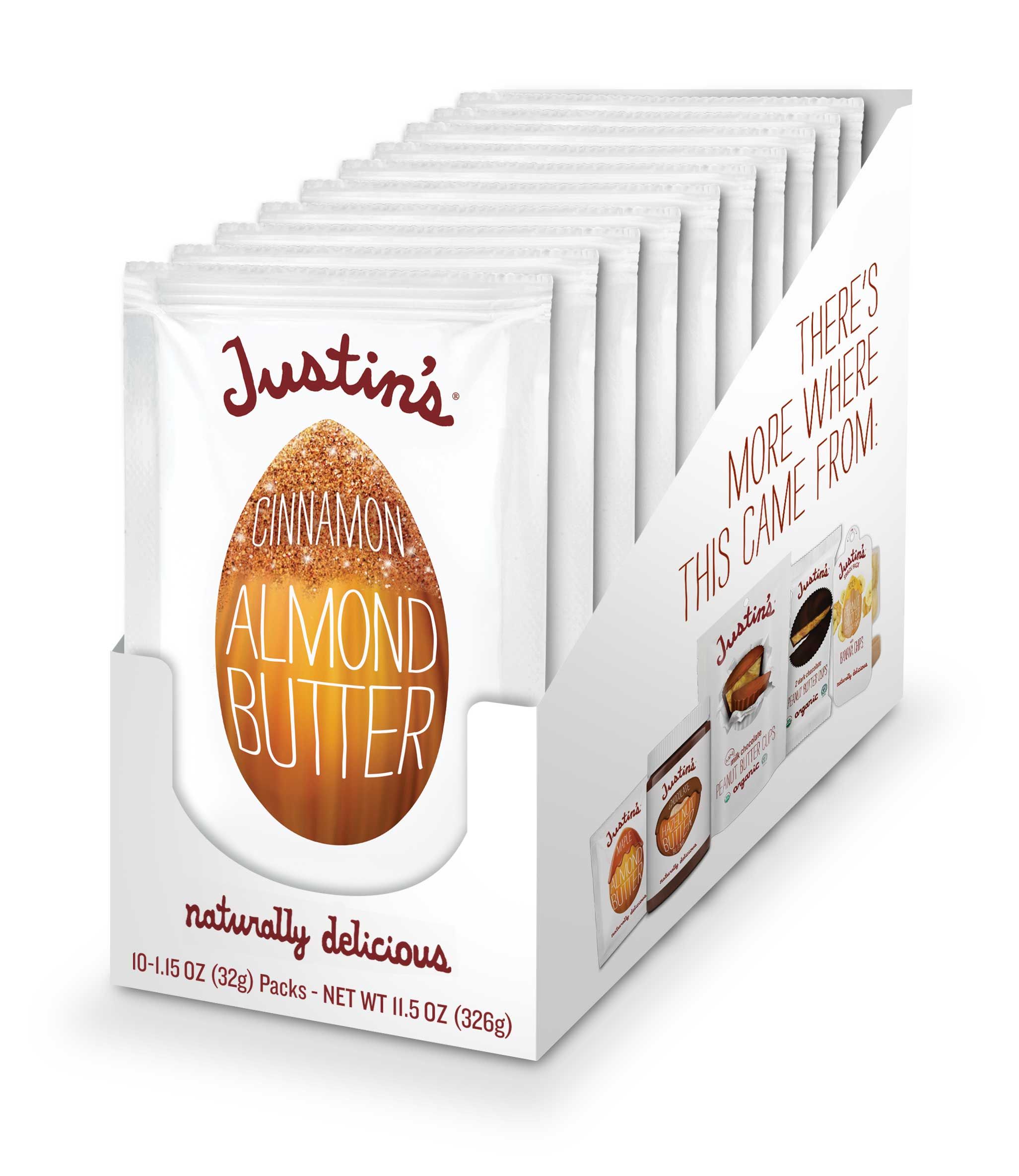 Justin's Cinnamon Almond Butter, 1.15 Ounce -- 60 Per Case