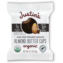 Justins Super Dark Chocolate Espresso Almond Butter Cup, 0.7 Ounce -- 6 per case