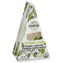 Nuts for Cheese Organic Artichoke and Herb Wedge Cheese, 4.23 Ounce -- 6 per case